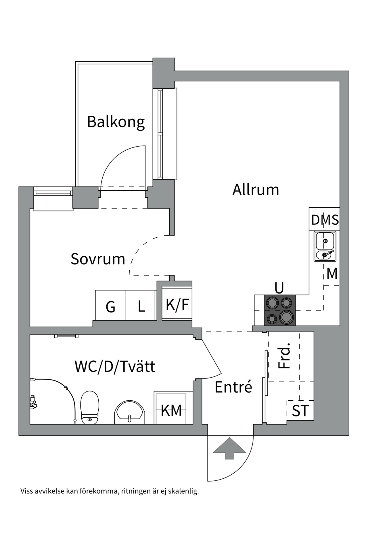 Bostadsbild från Biodlargatan 10, Såld i Rosendal, Uppsala