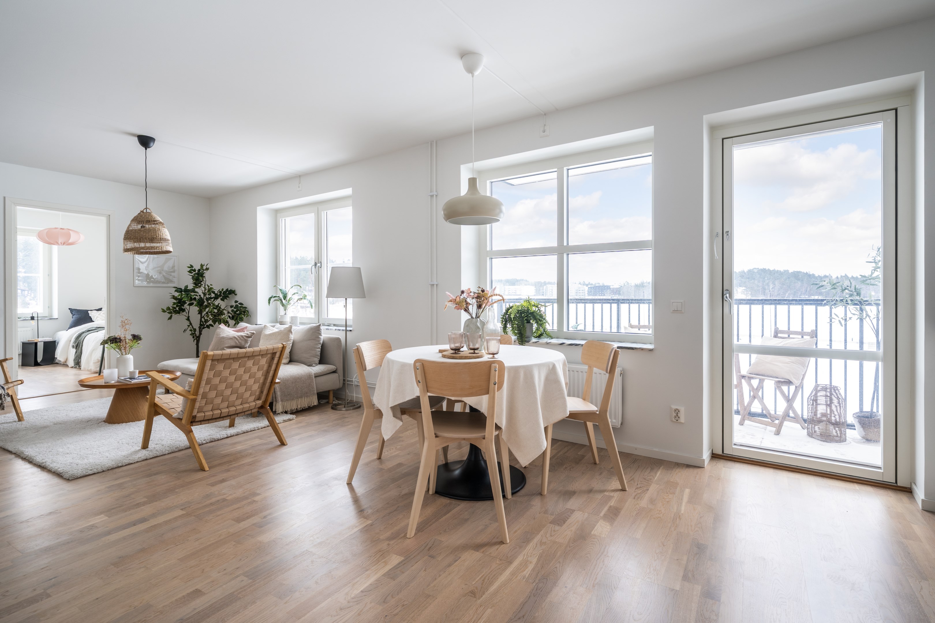 Bostadsbild från Slalomvägen 6, Till salu i Väsjön, Sollentuna