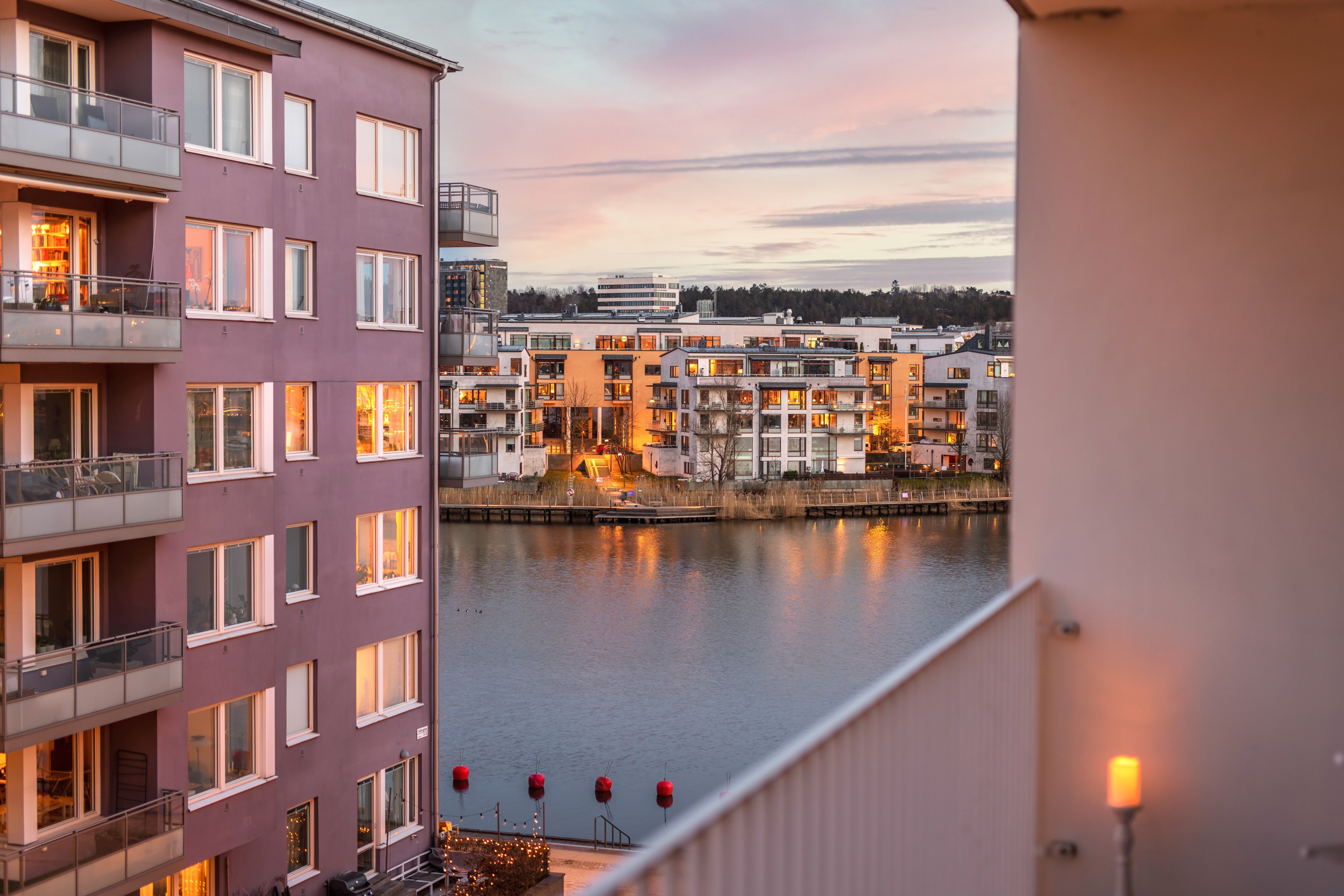 Bostadsbild från Fendergatan 6, Såld i Hammarby Sjöstad, Stockholm