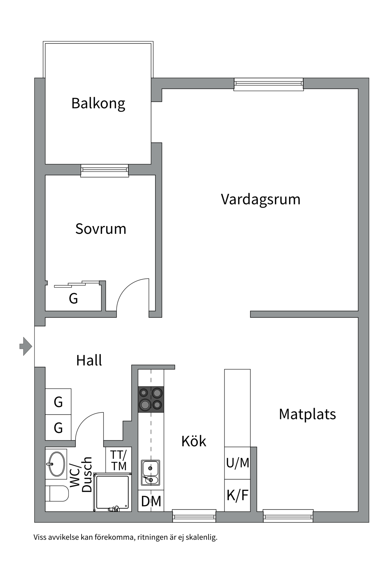 Bostadsbild från Ugglevägen 27D, Till salu i Saltängen, Nacka