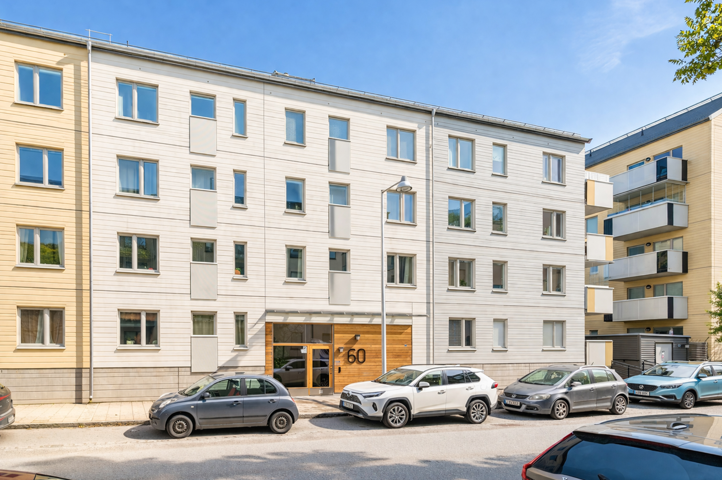 Bostadsbild från Våtmarksvägen 60, Till salu i Järvastaden, Solna