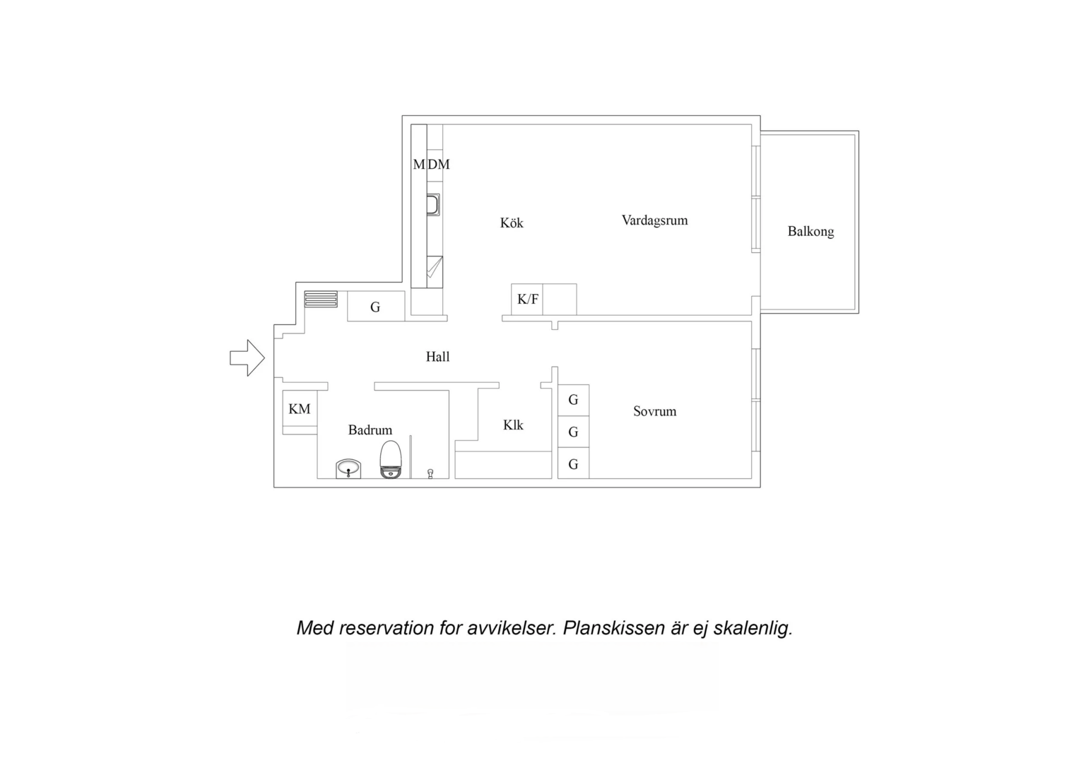 Planlösning från Kolonnvägen 62, Kommande i Ulriksdal, Solna