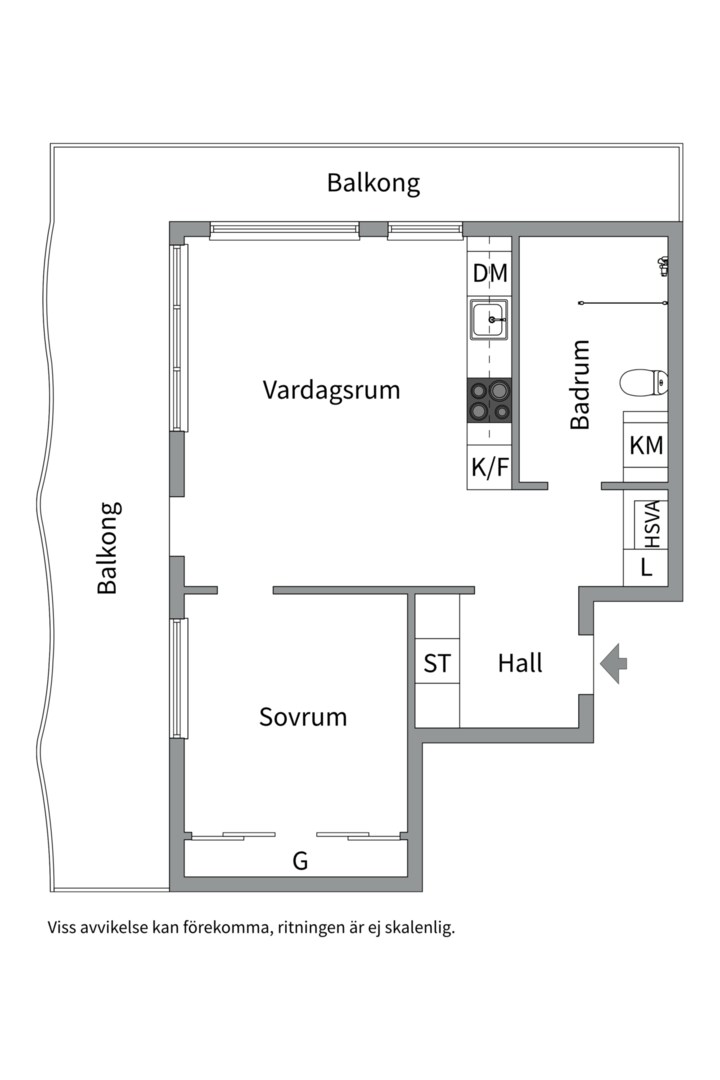 Planlösning från Tändkulevägen 33, 15tr, Till salu i Nacka Strand, Nacka