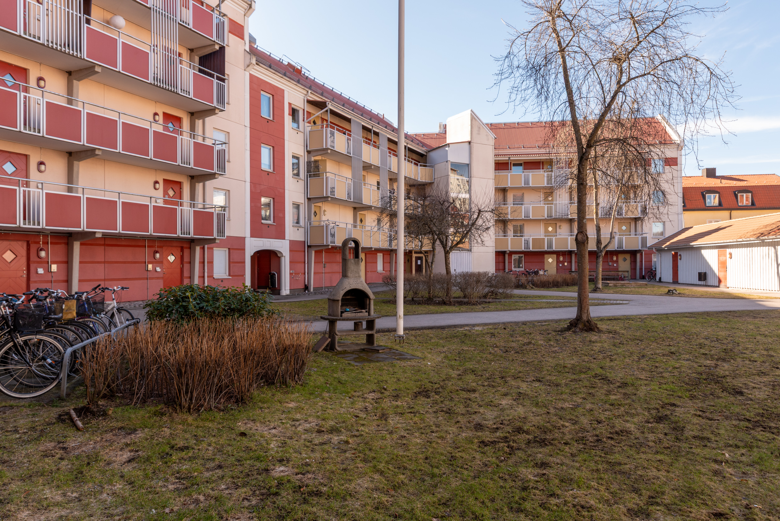 Bostadsbild från Lovisebergsvägen 2B, Kommande i Karlsdal, Västerås