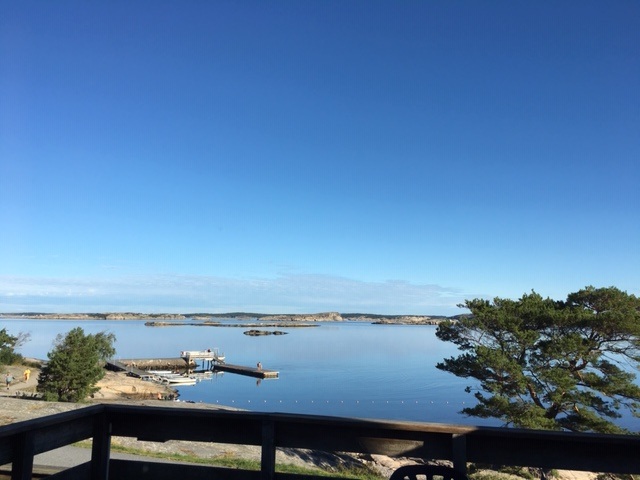 Utsikt över kobbar och skär