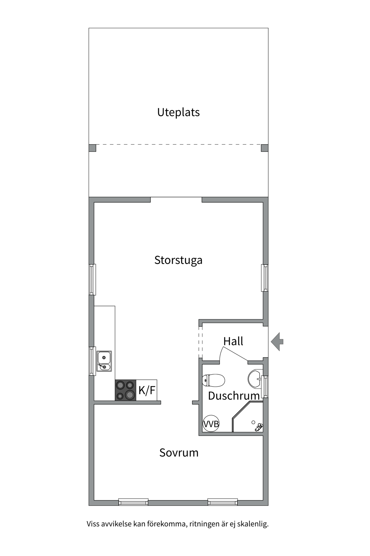 Bostadsbild från Örkälla 56, Såld i Skyttorp, Uppsala