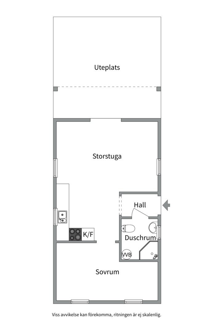 Bostadsbild från Örkälla 56, Såld i Skyttorp, Uppsala