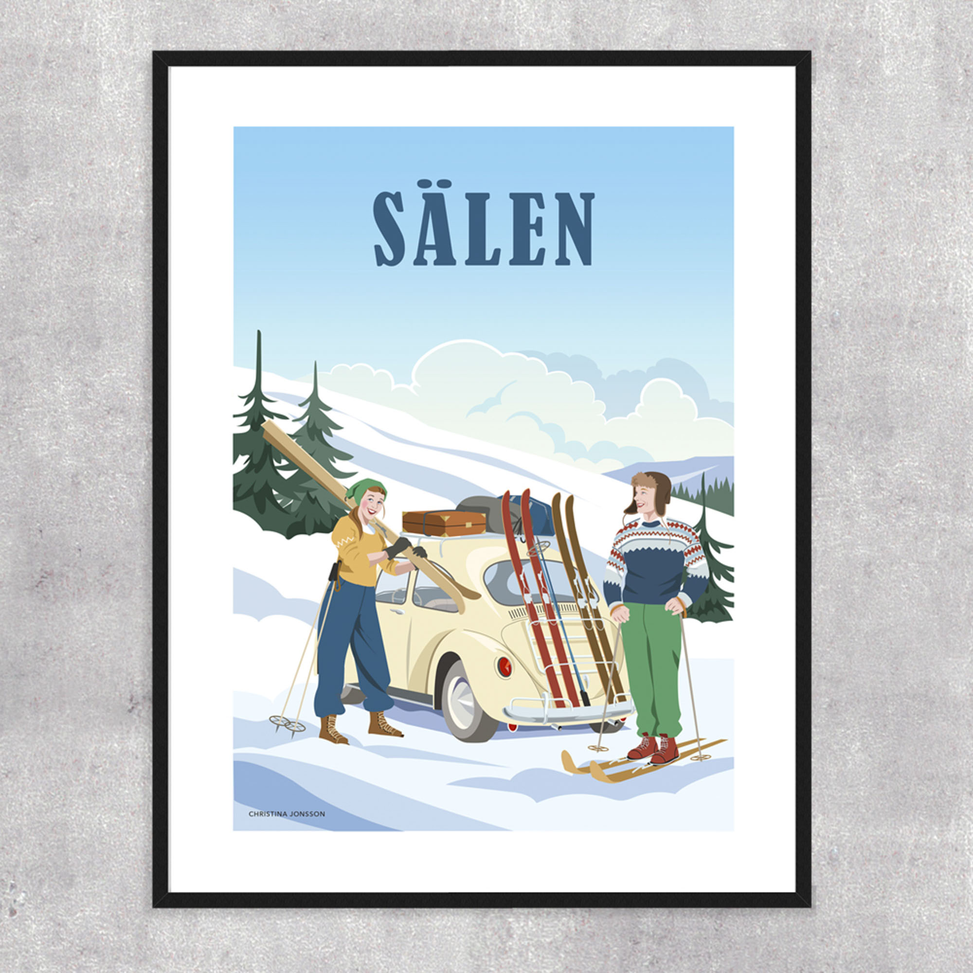 "Vi drar till fjällen.....