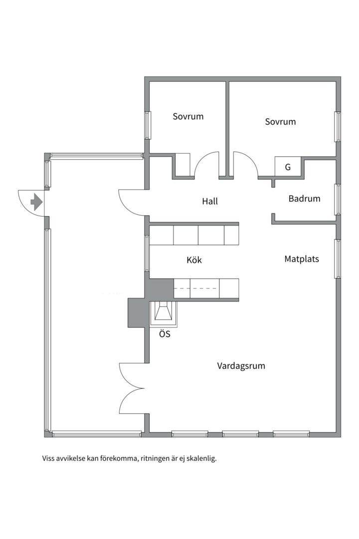 Planlösning från Råstensby Fågelsången 6, Såld i Råstensby Fågelsången, Uppsala