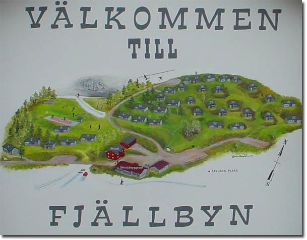 VÄLKOMMEN TILL FJÄLLBYN