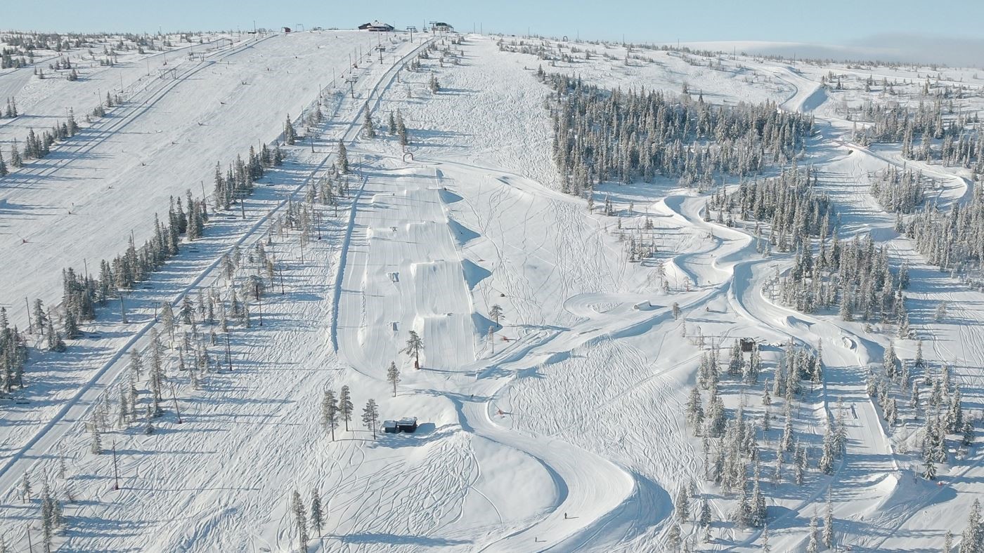 Breda carvingbackar och Snow Park