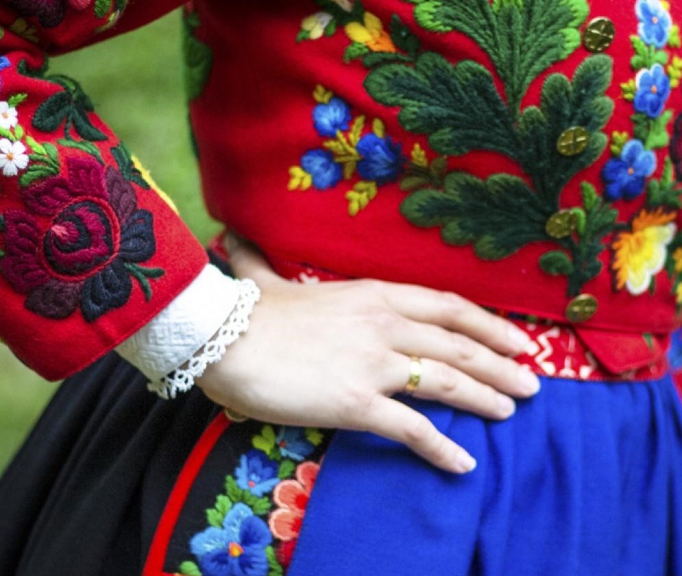 Foldräkter i Dalarna