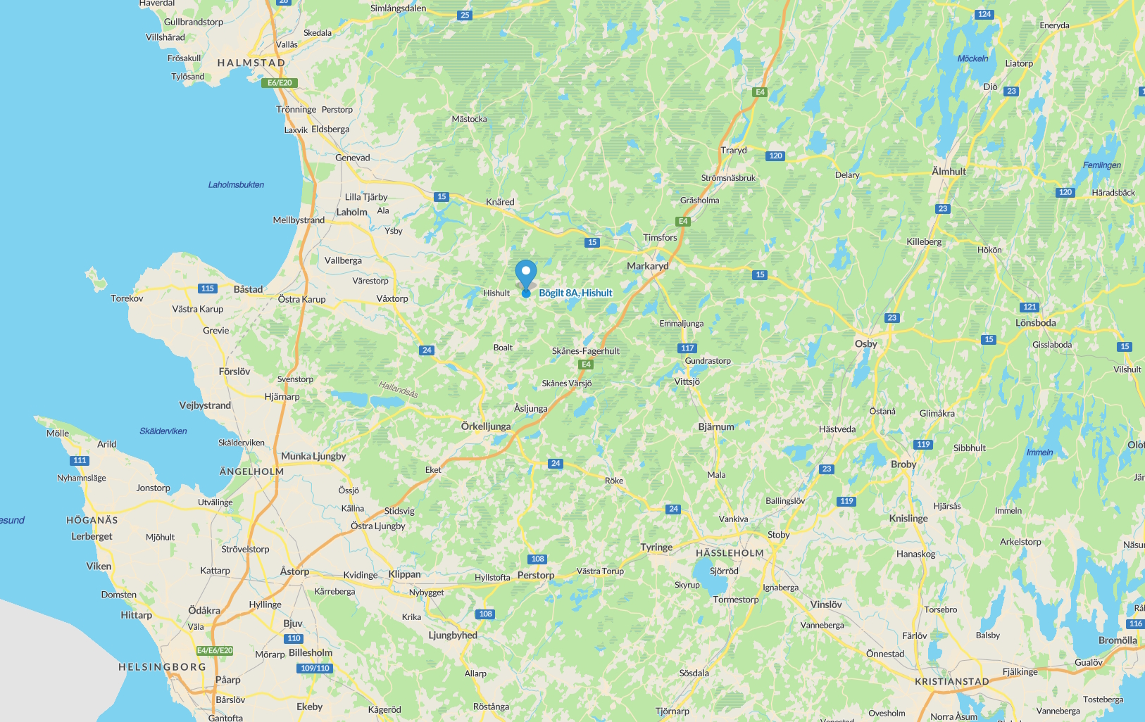 oversigtskort