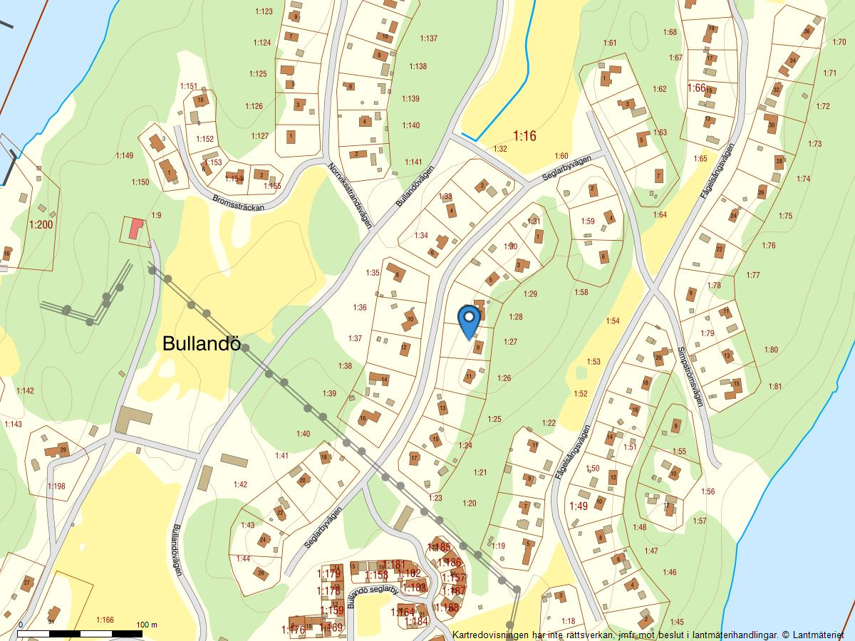 Bostadsbild från Seglarbyvägen 9, Såld i Bullandö, Värmdö