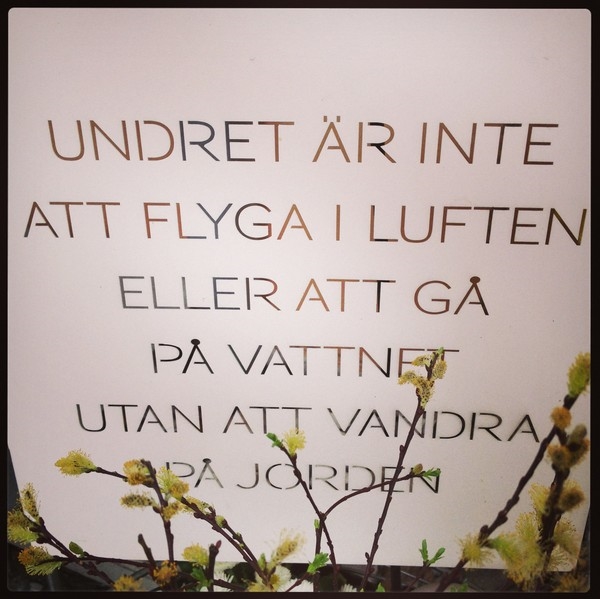 Undret är att vandra i fjällen