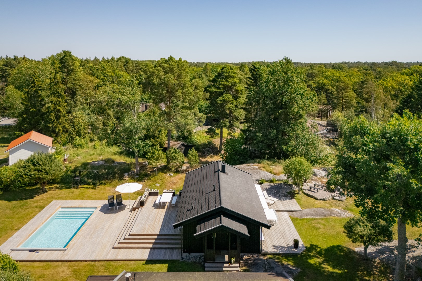 Bostadsbild från Tranviksvägen 6, Såld i Bodatorp, Värmdö