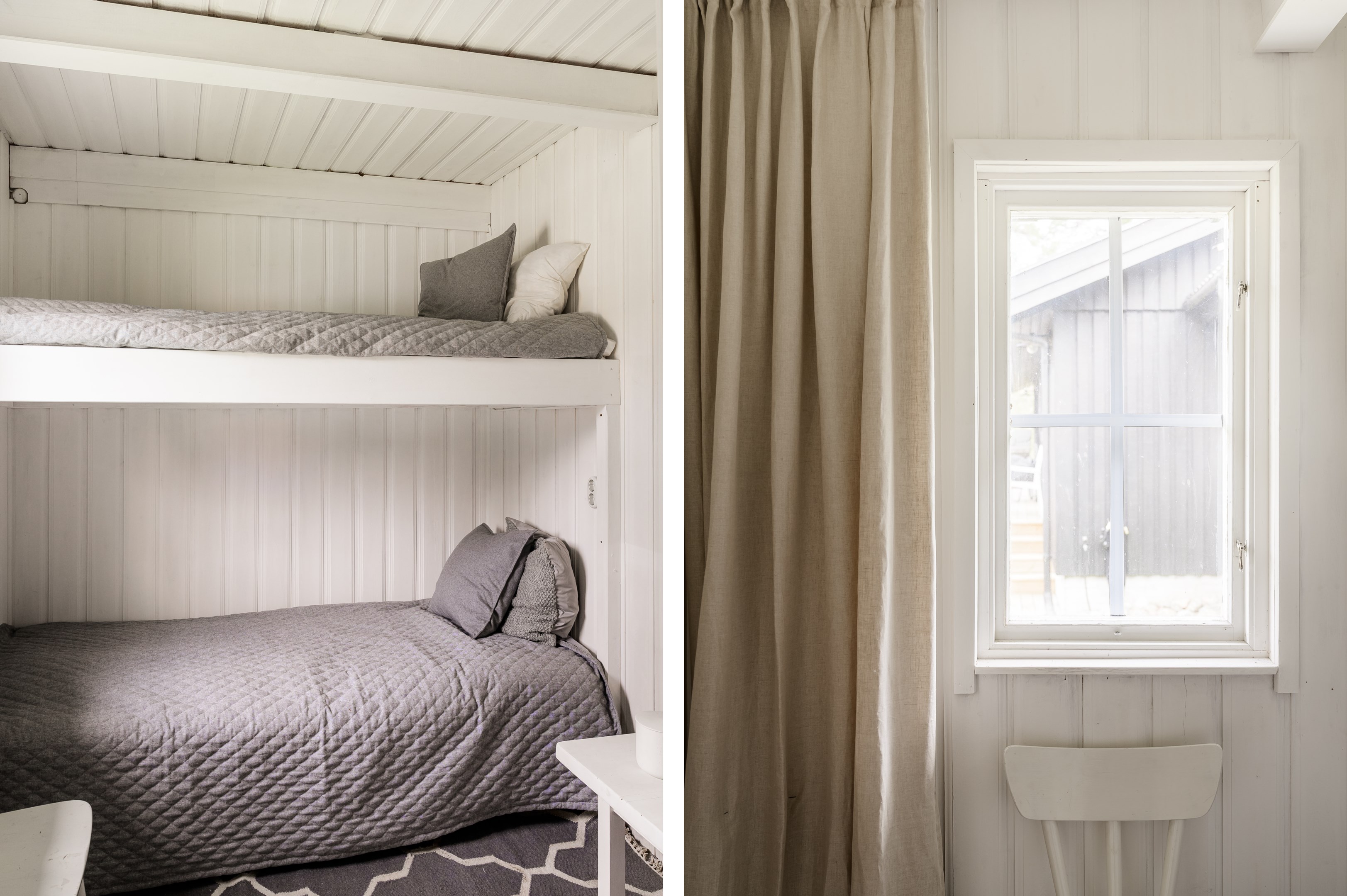 Lilla sovrummet i gästhuset