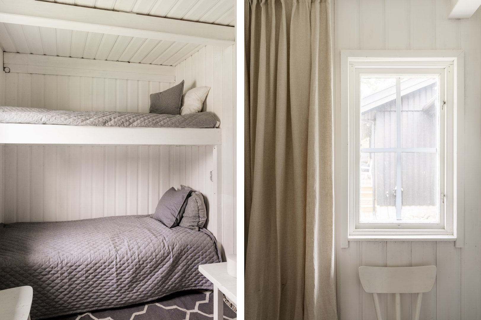 Lilla sovrummet i gästhuset