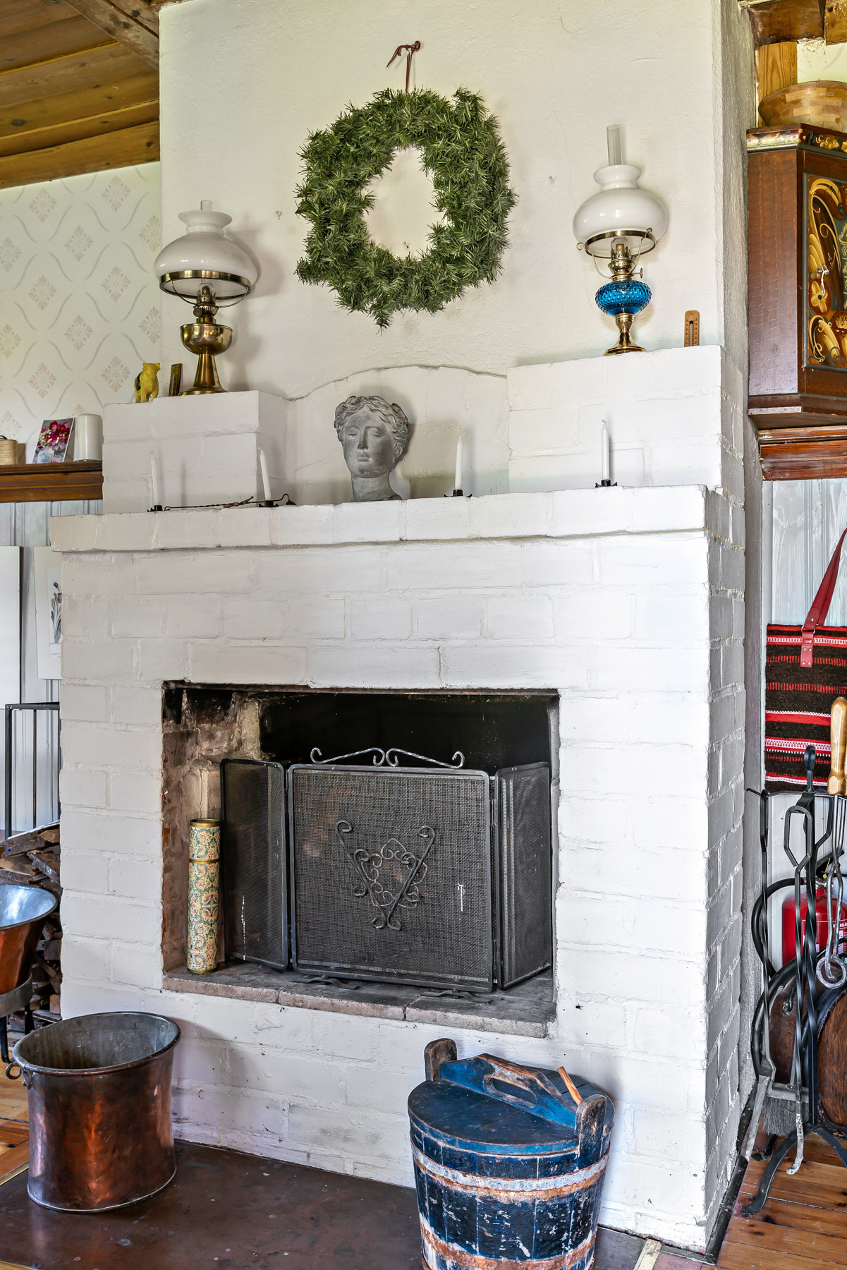 Öppen-spis i storstugan