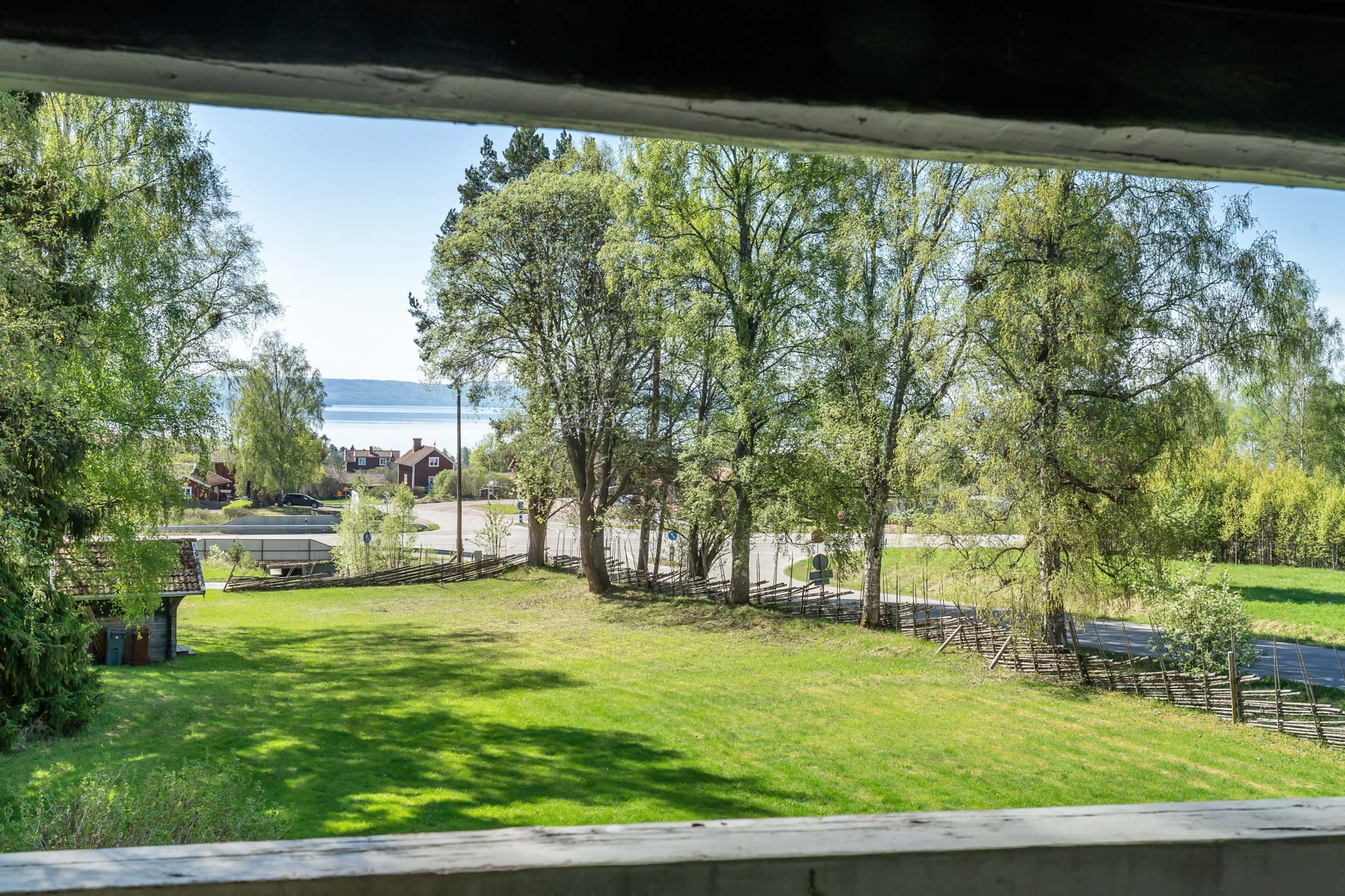 Utsikt från loftgången