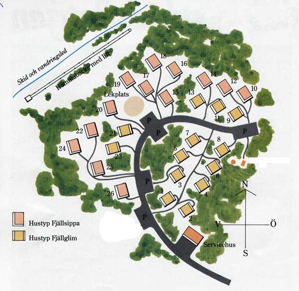 Fjallsatern karta