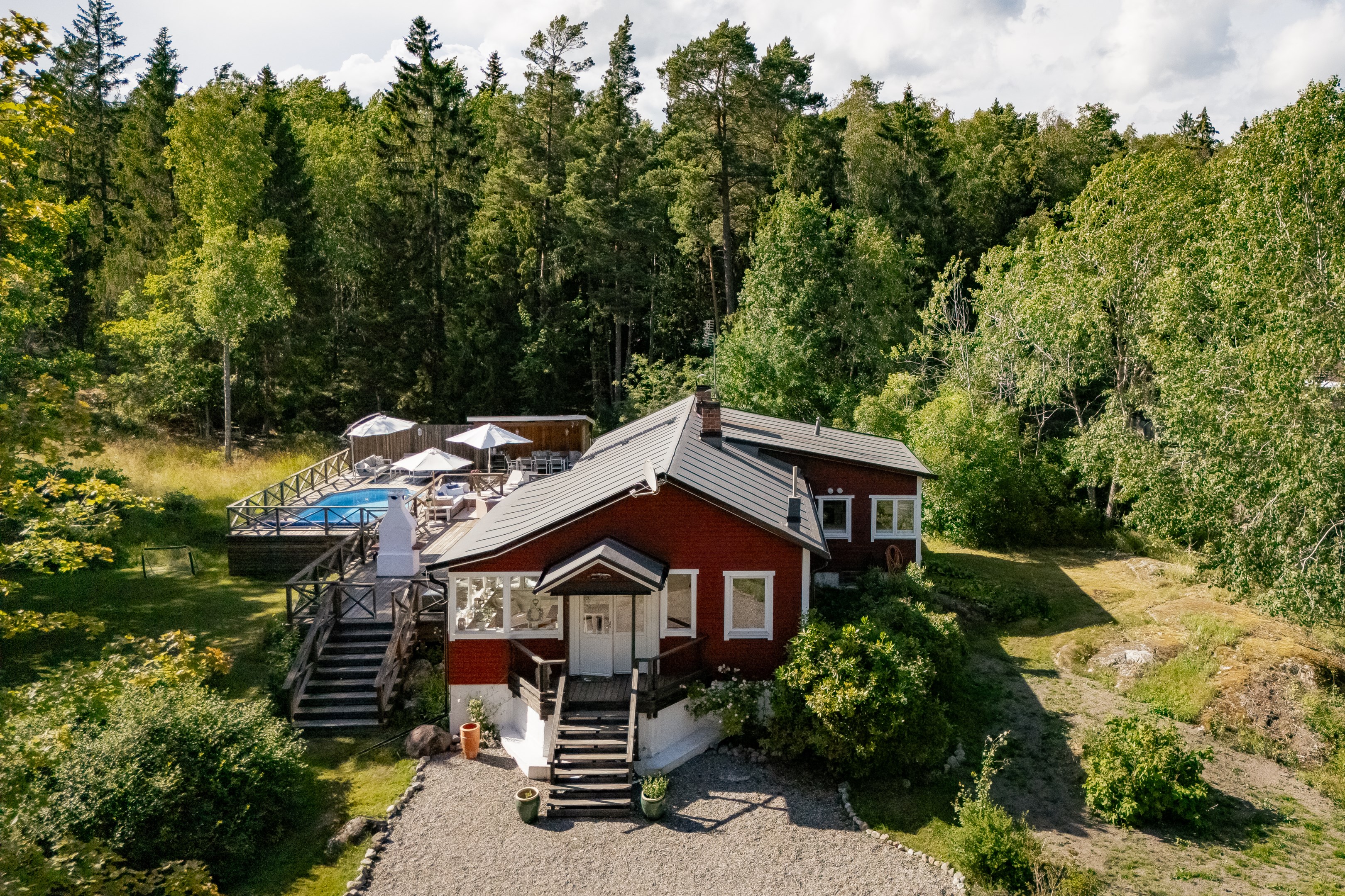 Bostadsbild från Brunnsgärdesvägen 13, Såld i Djurö, Värmdö
