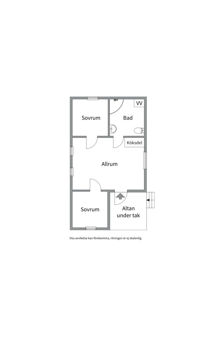 Planlösning från Barnviksslingan 41, Såld i Stavsnäs, Värmdö