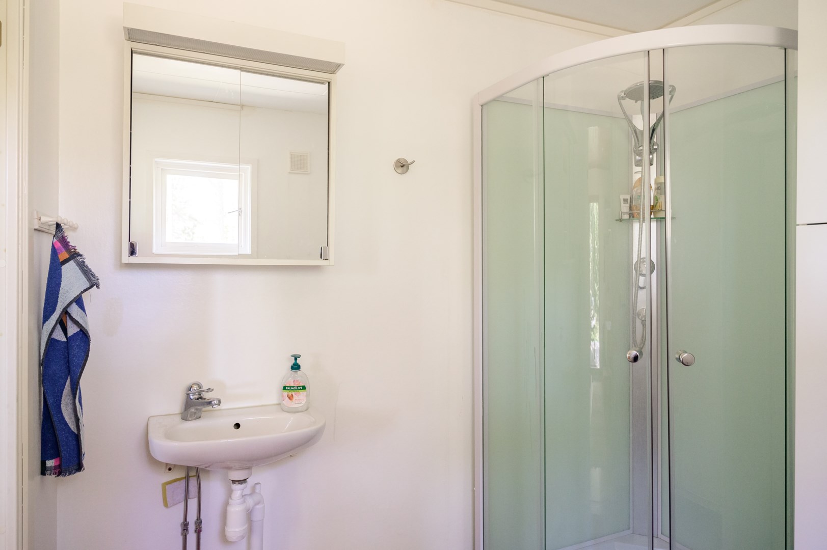 Duschrum med wc gäststuga