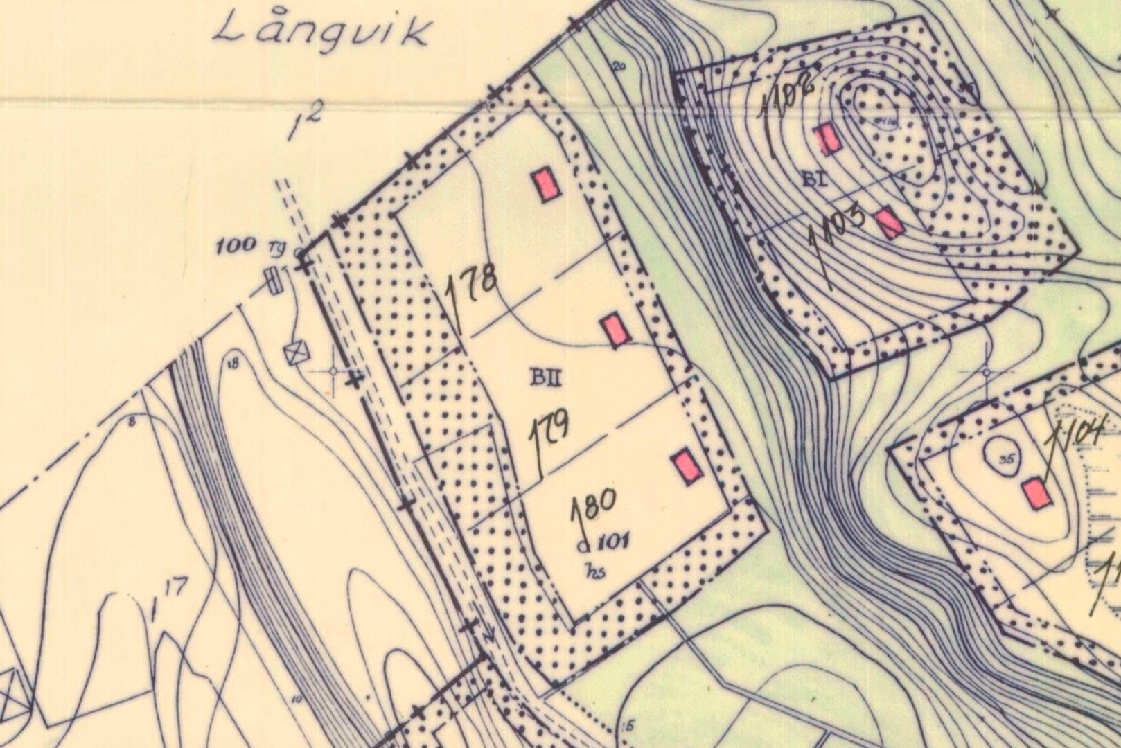Tomtkarta Baldersnäsvägen 22 - Ingarö-Långvik 1:79.
