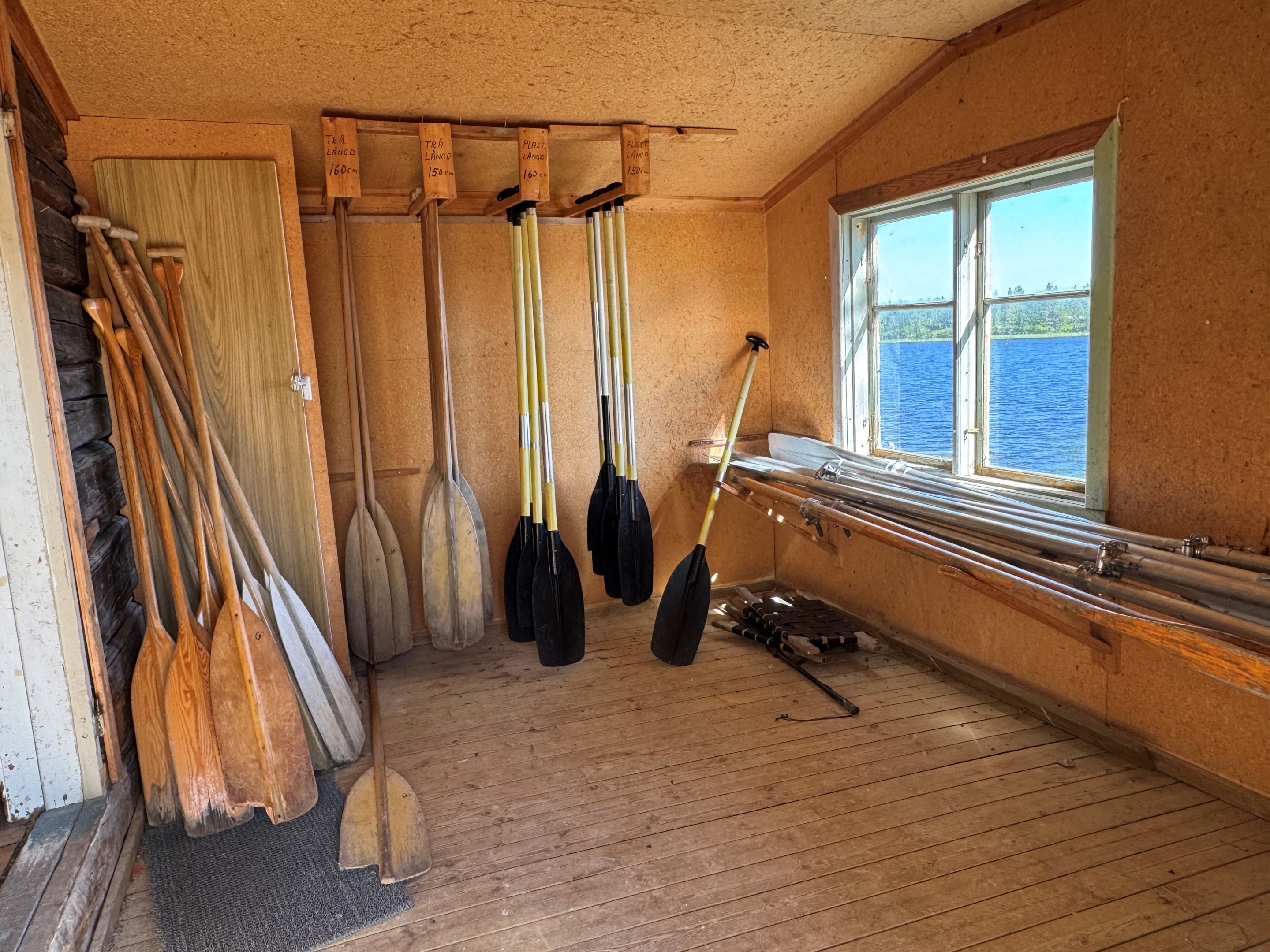 Redskap fiske, båtar, kanoter