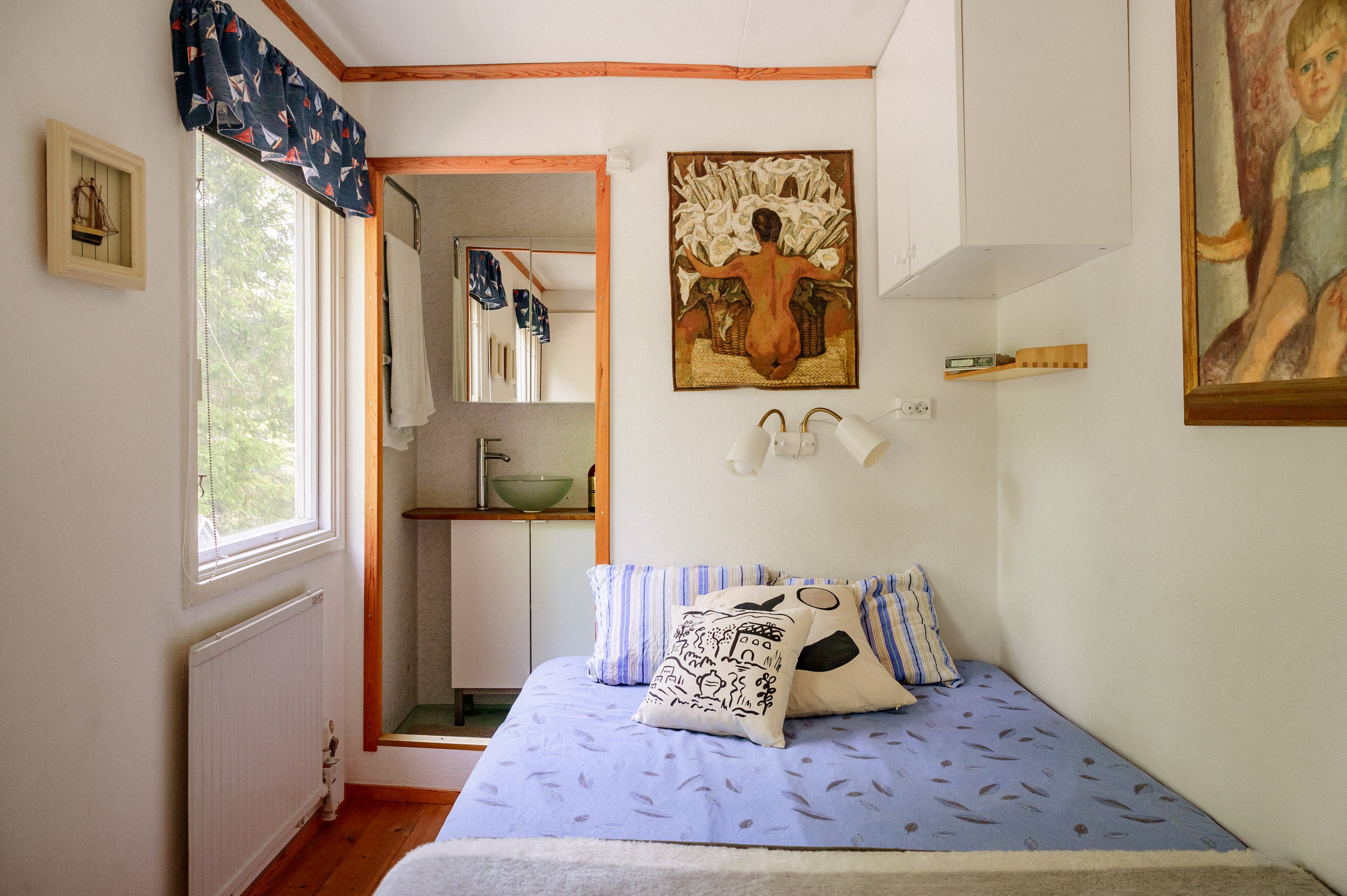 Husets stora sovrum.