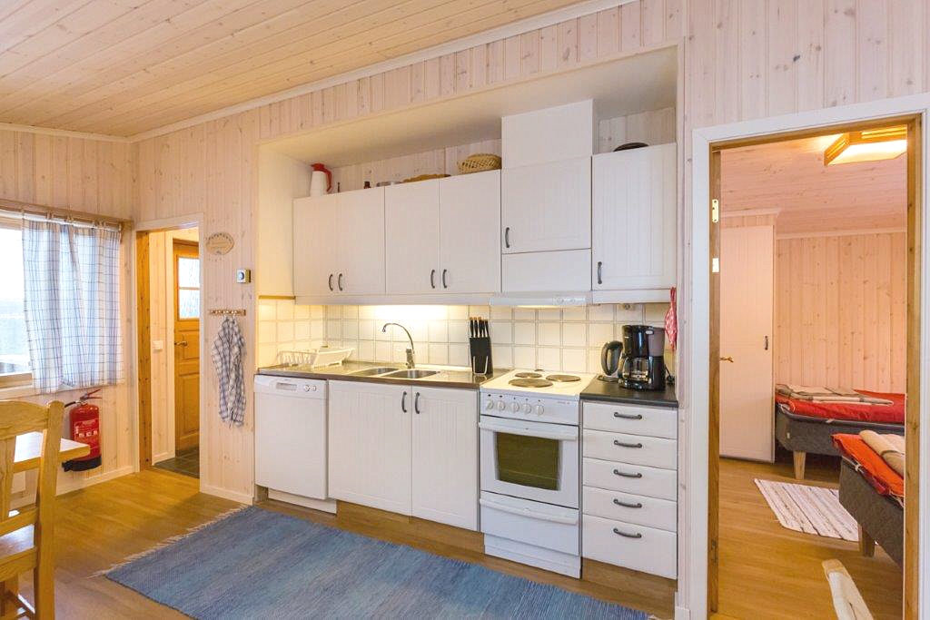 Kök med all maskinell utrustning