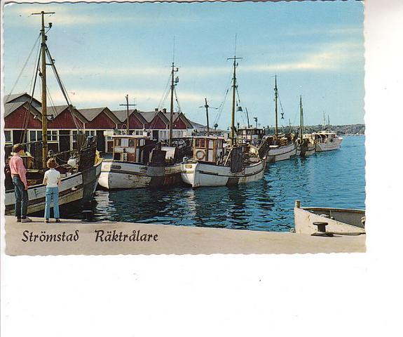 Vykort Strömstad anno 1965