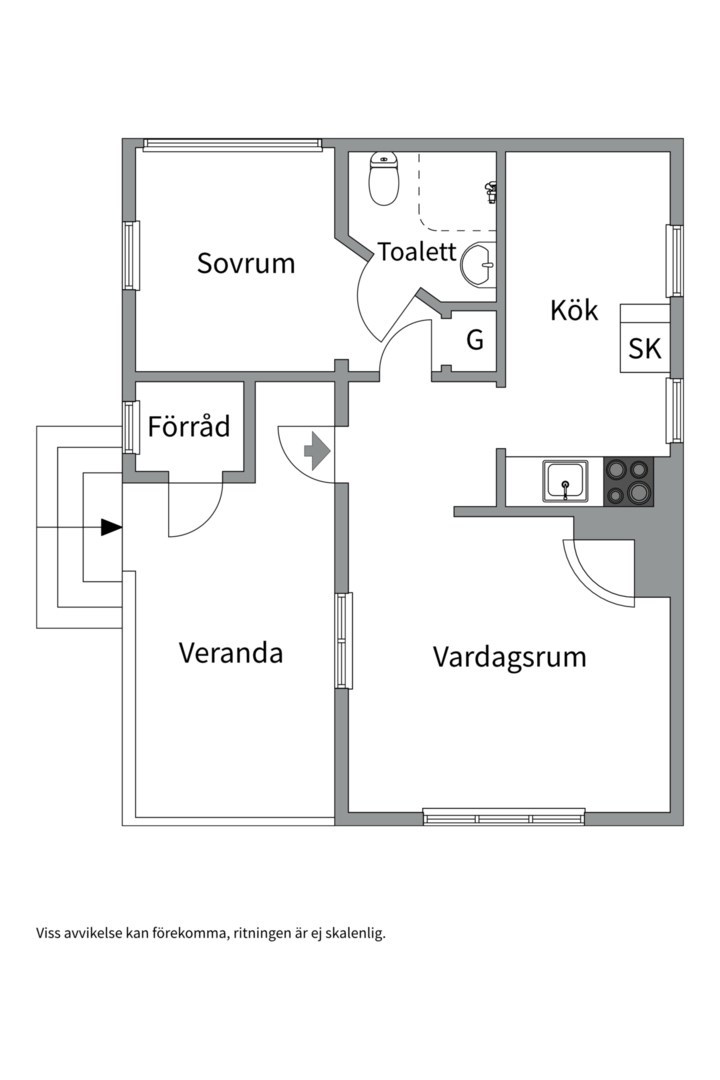 Planlösning från Nials väg 16, Kommande i Glömsta, Huddinge