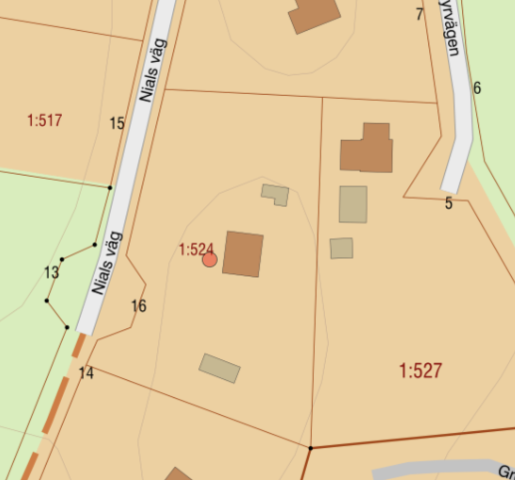Bostadsbild från Nials väg 16, Till salu i Glömsta, Huddinge
