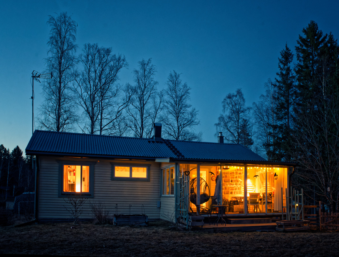 Säljarens kvällsbild