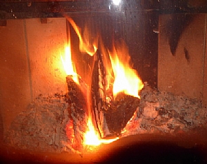 8. Sprakande brasa