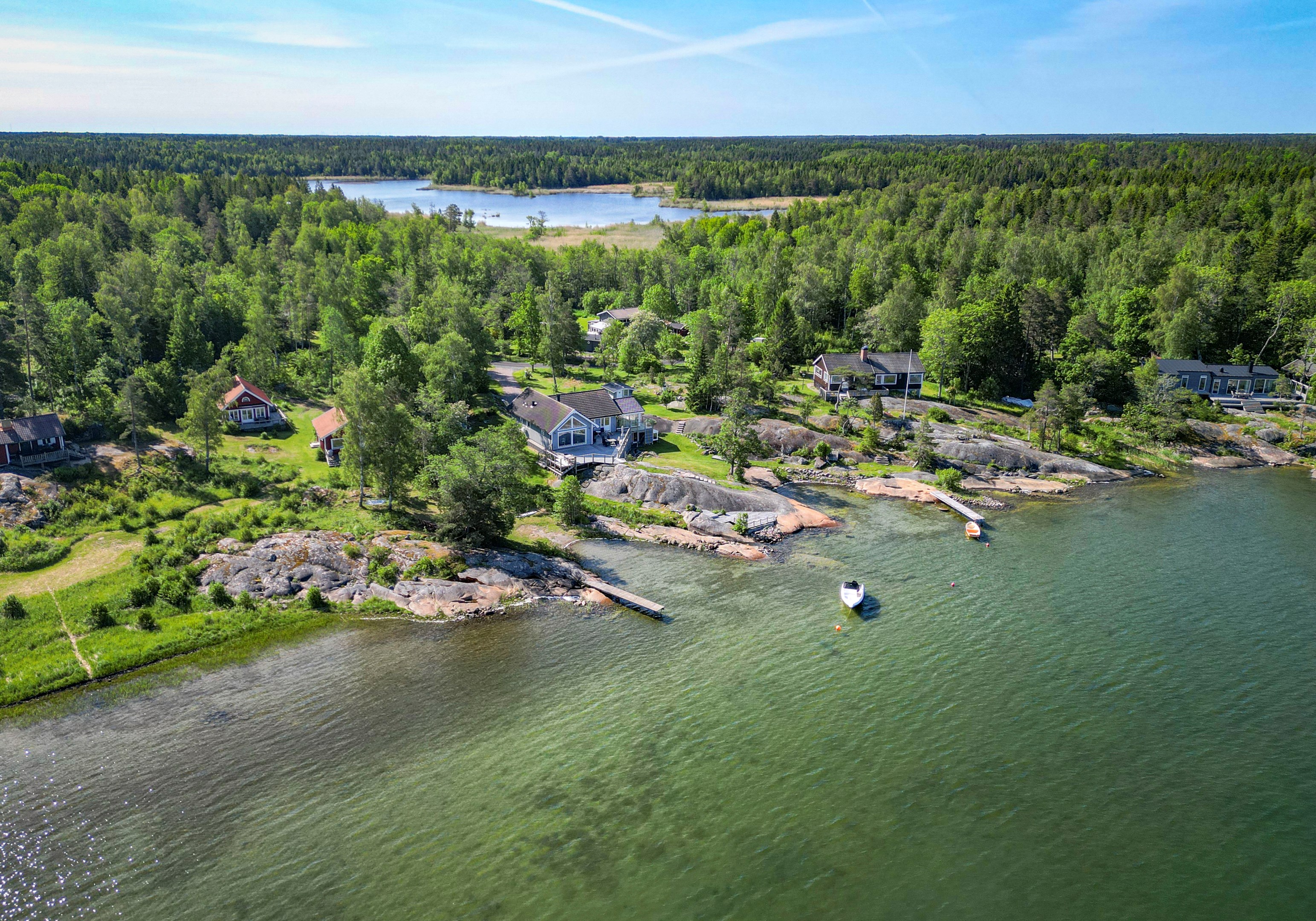 Bostadsbild från Skatvägen 26, Kommande i Stenskär, Östhammar