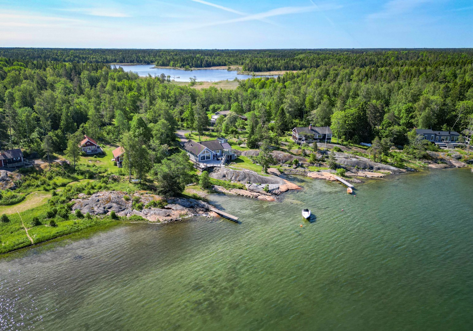 Bostadsbild från Skatvägen 26, Kommande i Stenskär, Östhammar