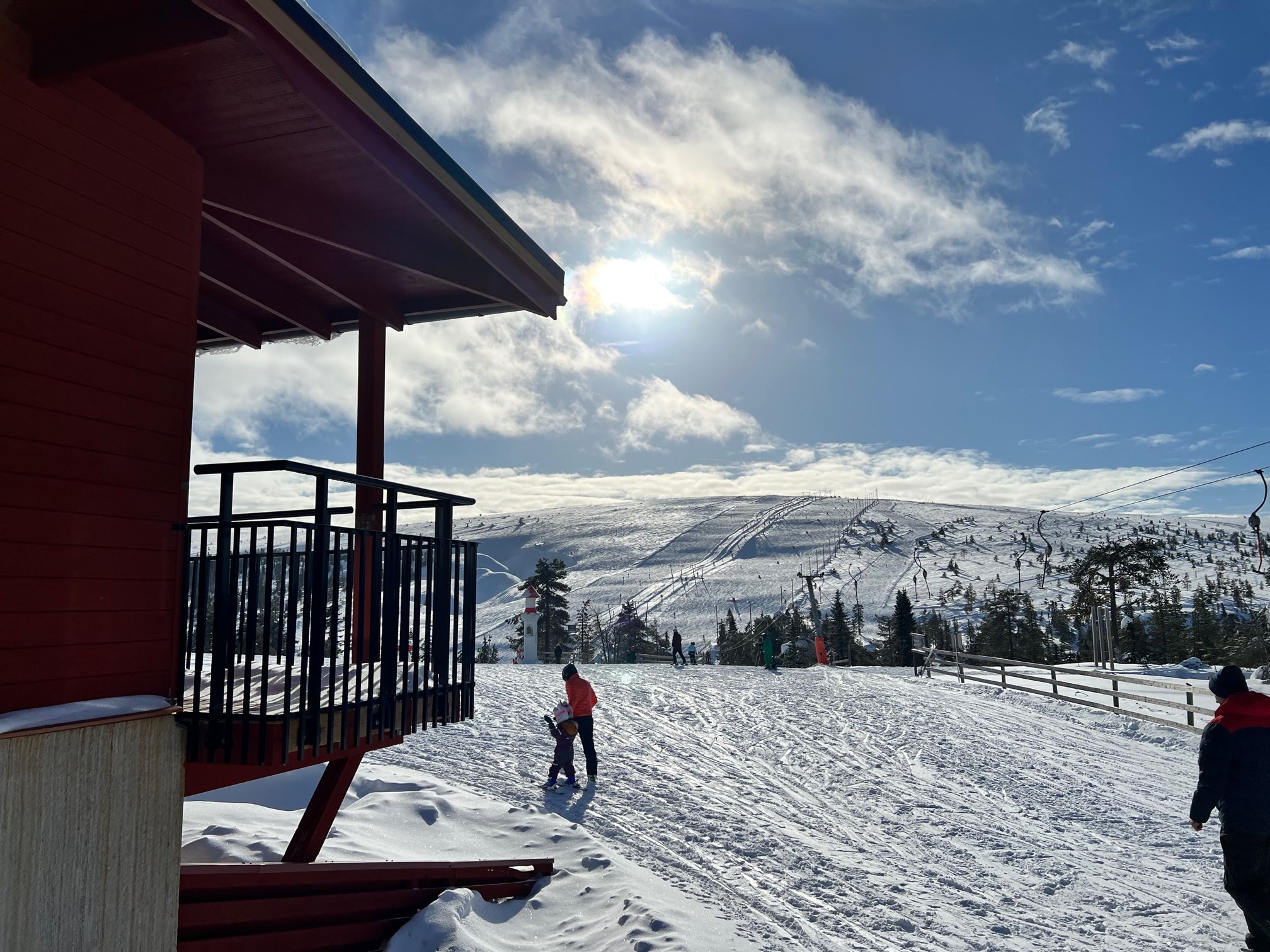 Utiskt från radhusen