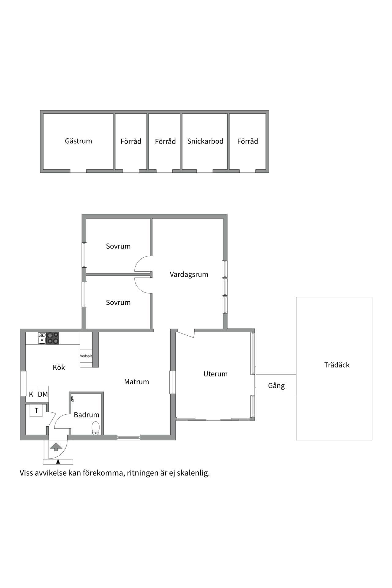 Bostadsbild från Norrskedika 28, Såld i Norrskedika, Östhammar