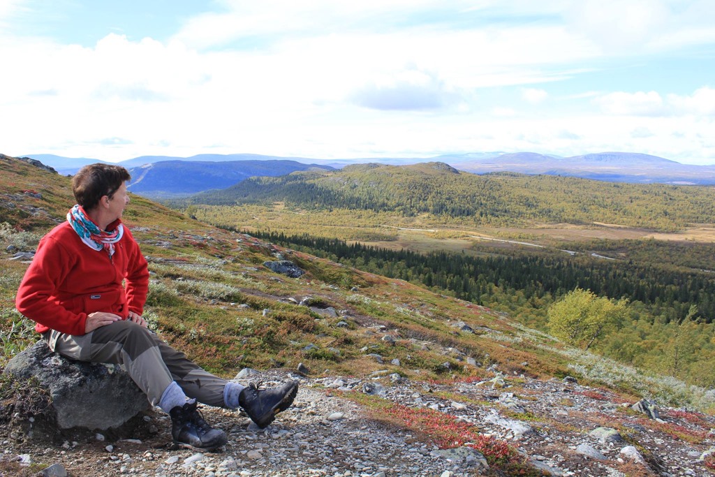 Bara njuta av lugnet och frisk luft