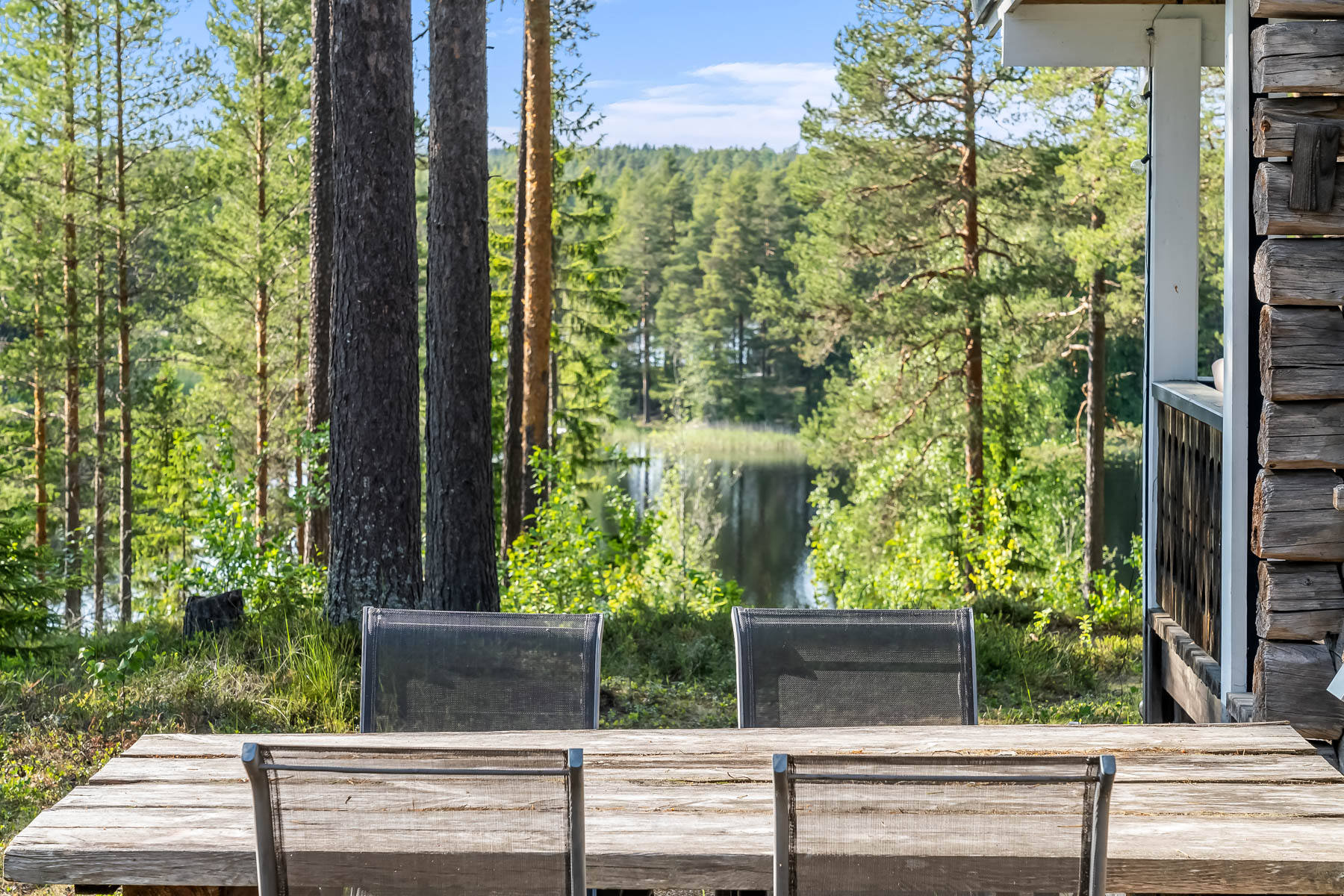 Utsikt från fritidshuset