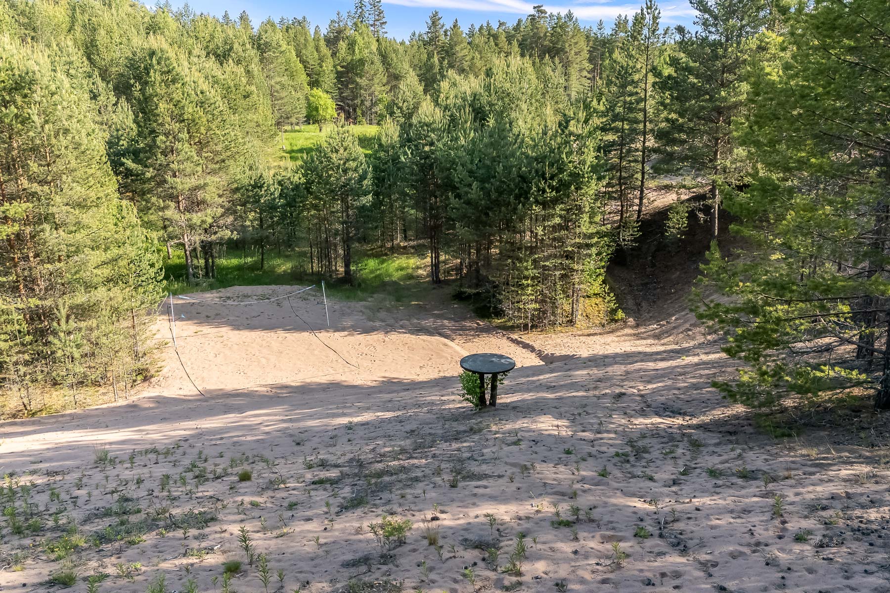 Beach vollyboll plan