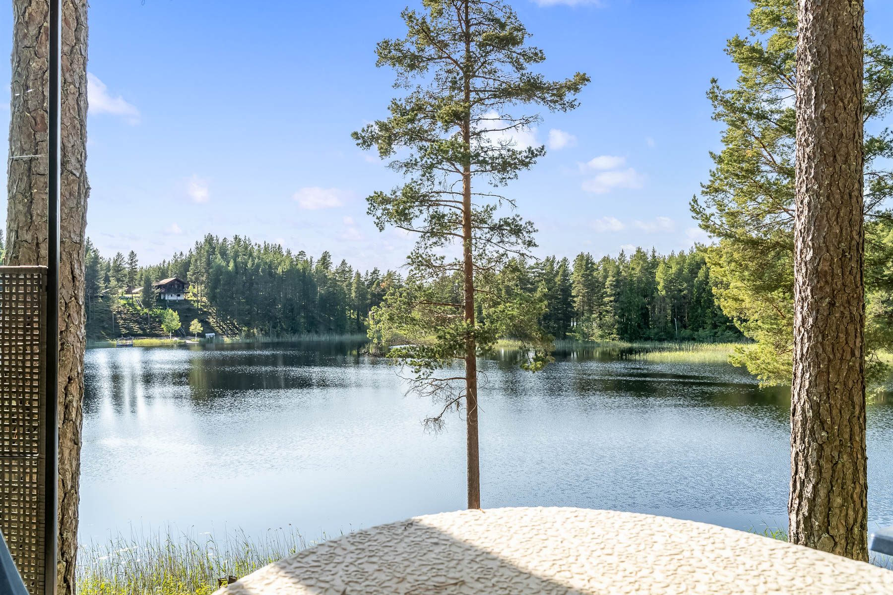 Utsikt från uteplats