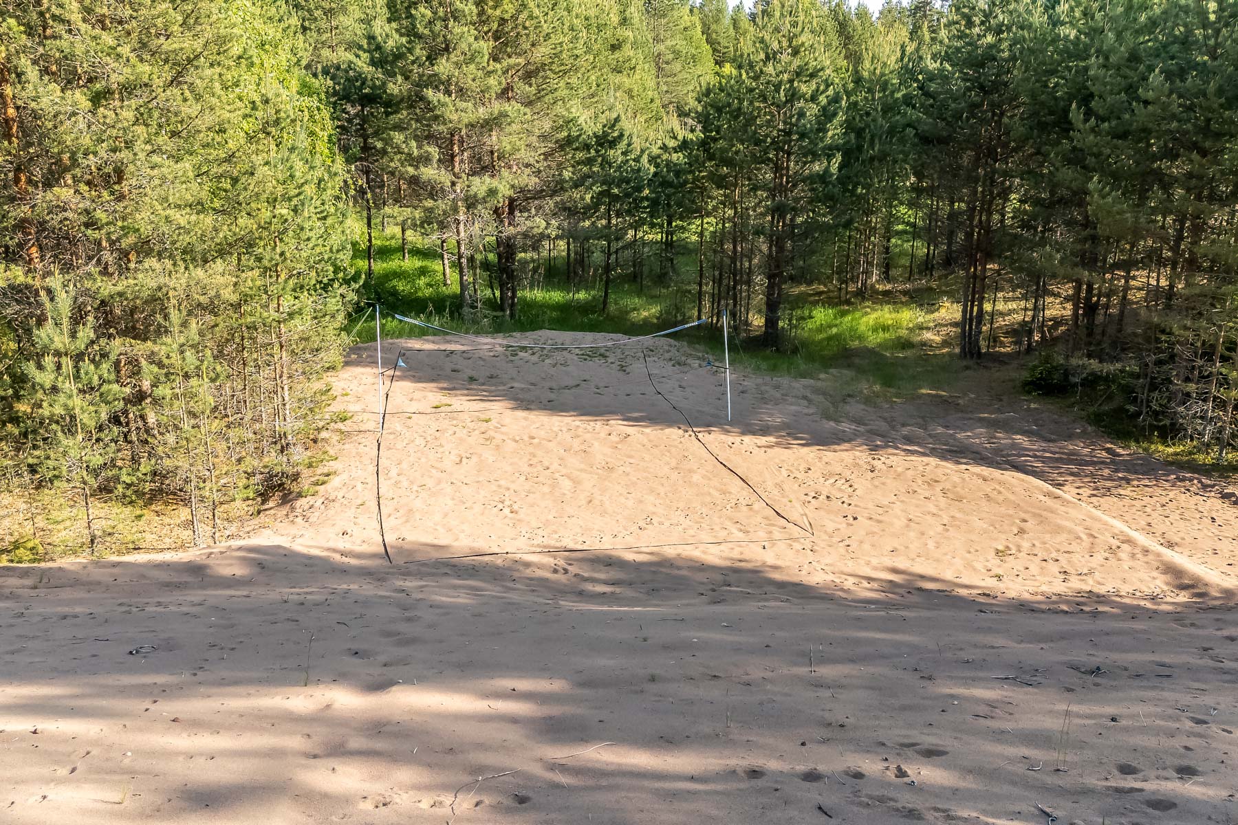 Beach vollyboll plan