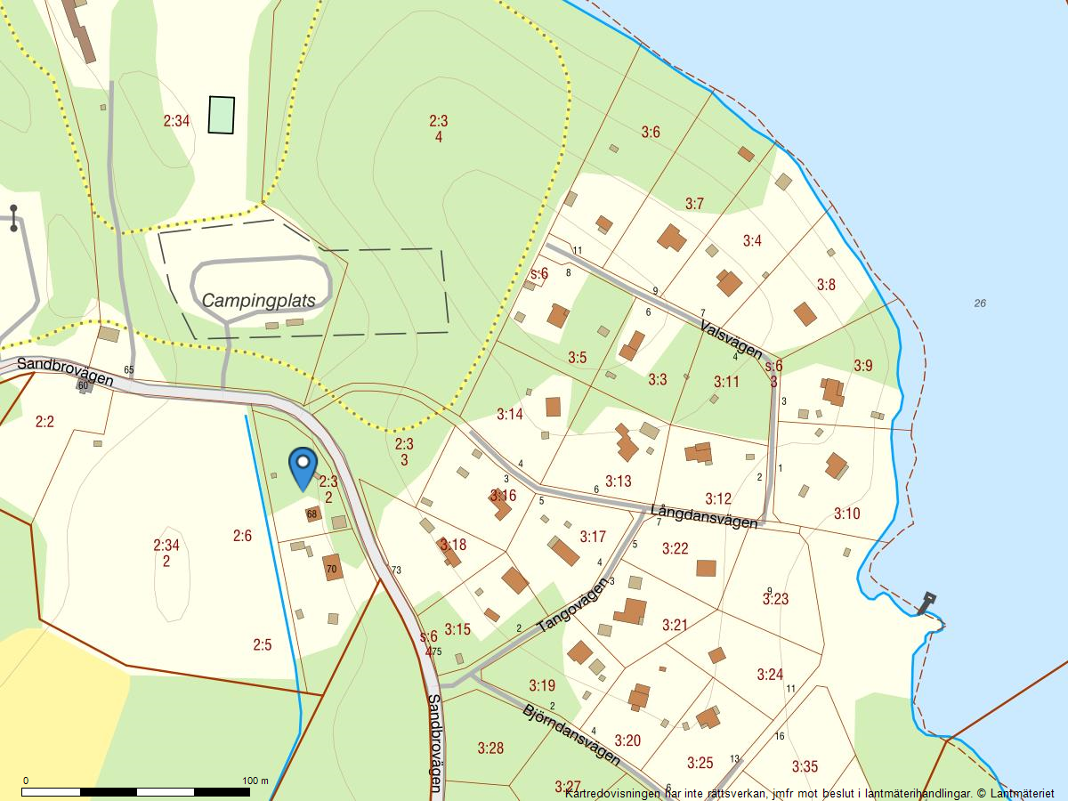 Bostadsbild från Sandbrovägen 68, Kommande i Björklinge, Uppsala