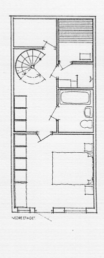 Nedervåning, (spegelvänd).