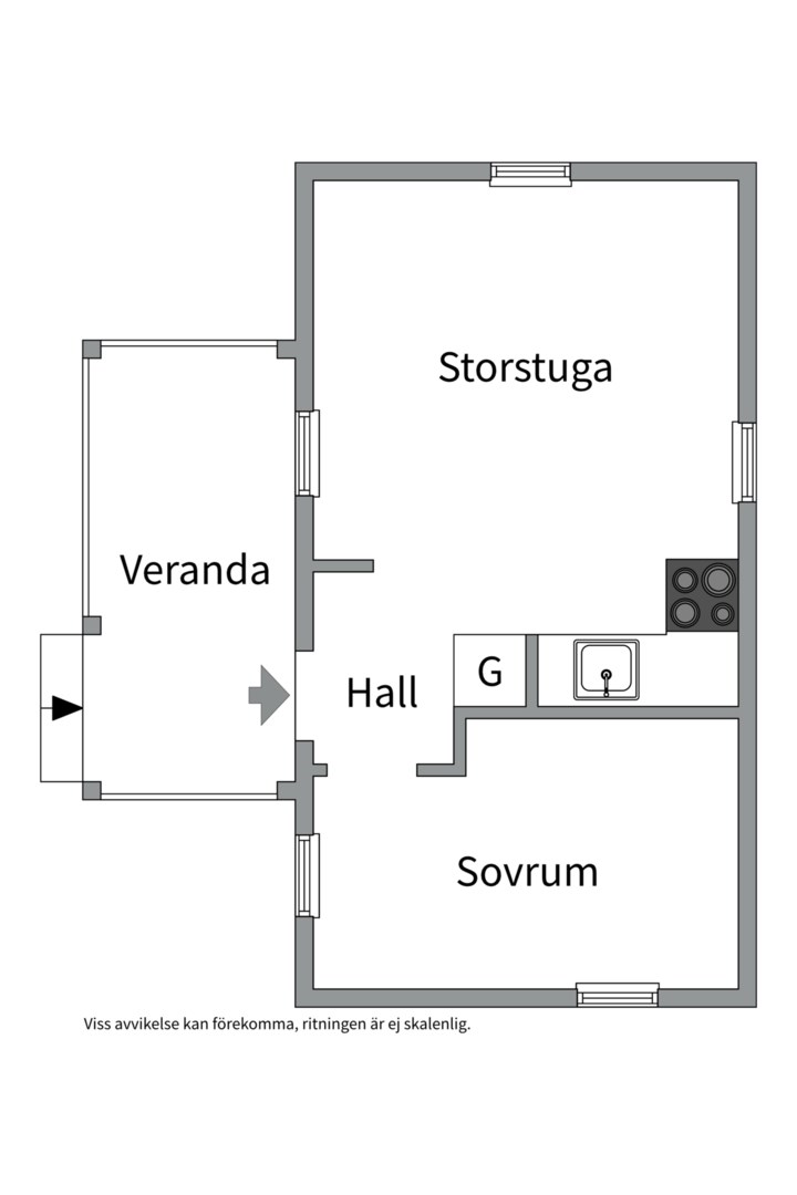 Bostadsbild från Åsenborgsvägen 8, Såld i Hälla Koloniområde, Västerås