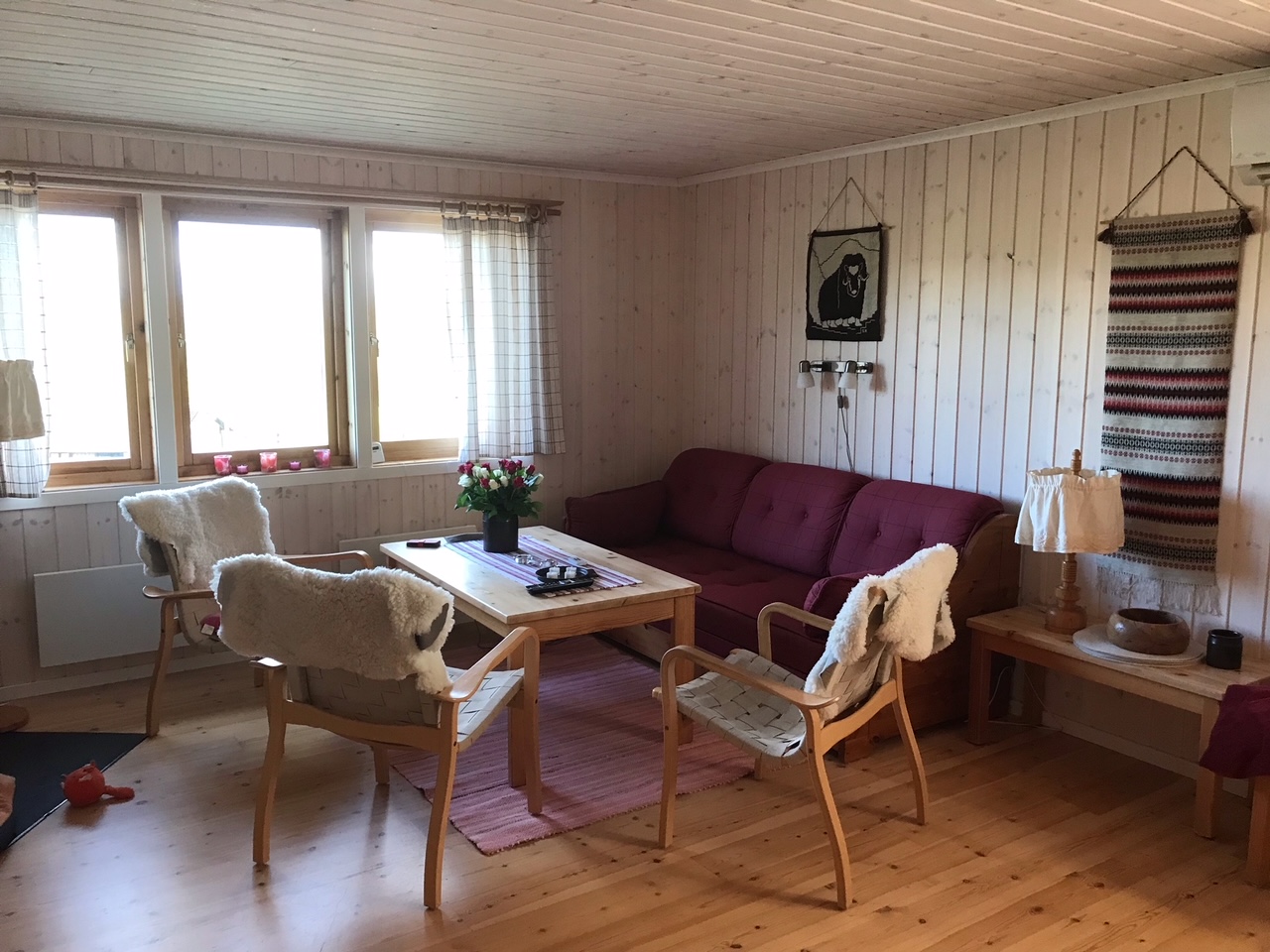 Storstuga med eldstad